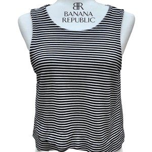 BANANA REPUBLIC Stripped Sleeveless Top